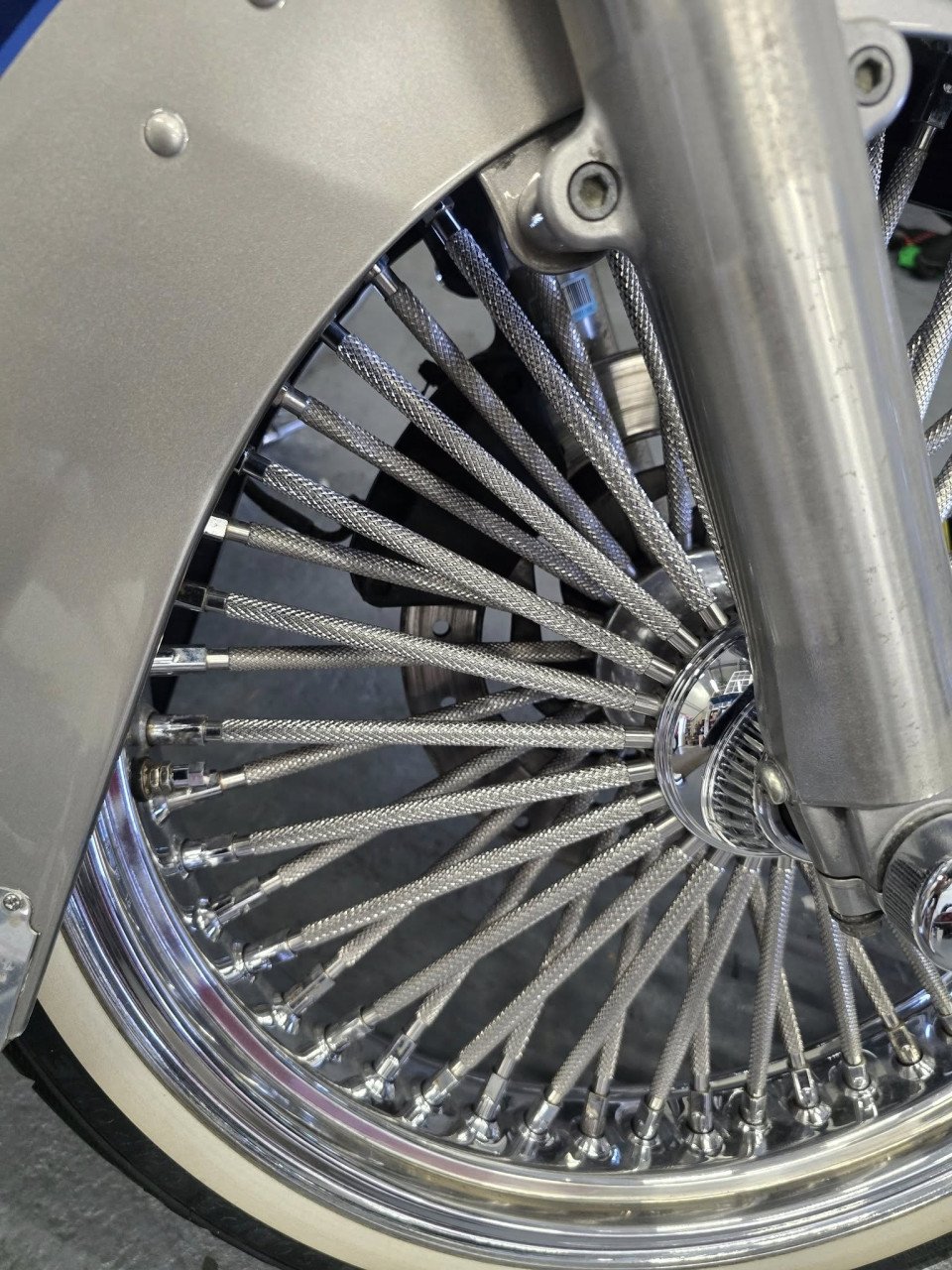 Harley Davidson Heritage Softail Mexican style.