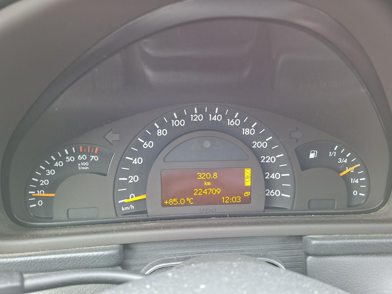 Mercedes C240 met startprobleem