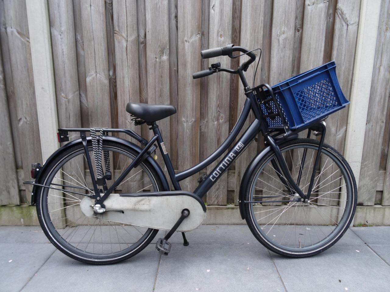 🚲 Cortina U4 Transport Meisjesfiets – 26 inch | Star Grey Matt ✨