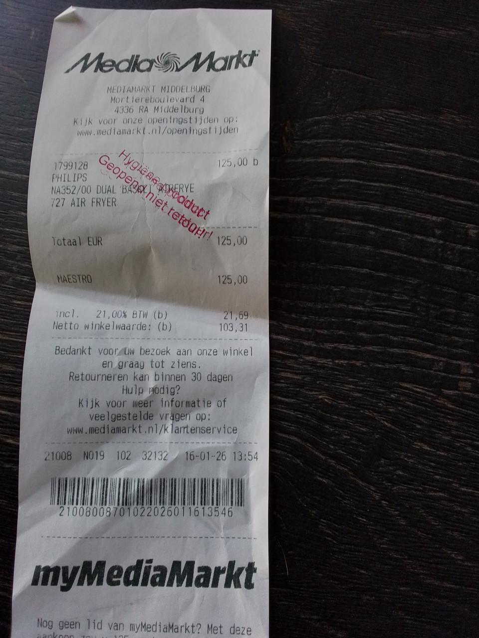 Airfryer Philips dual