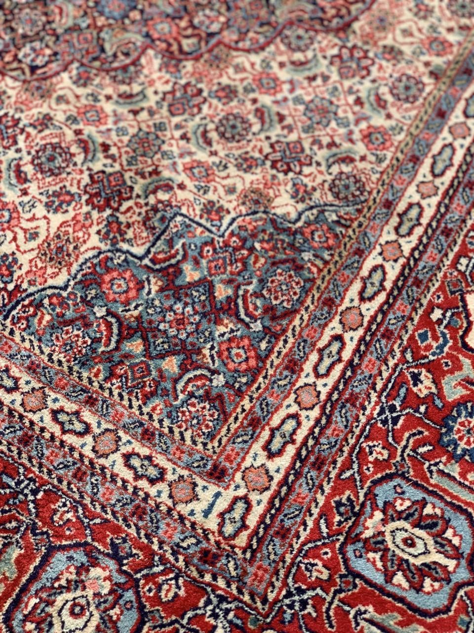 ✨Super Gaaf Handgeknoopt Vintage Vloerkleed✨Zuiver Scheerwol✨