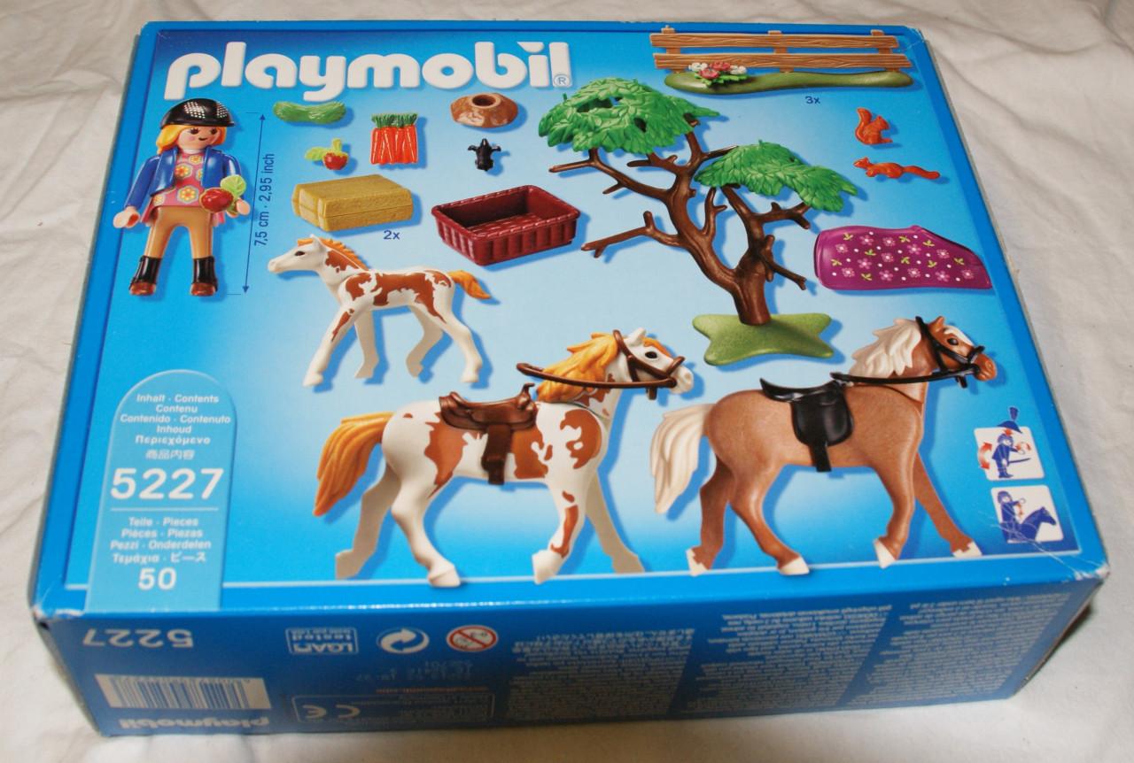 Nieuw in doos! Playmobil 5227 Paddock met Paarden
