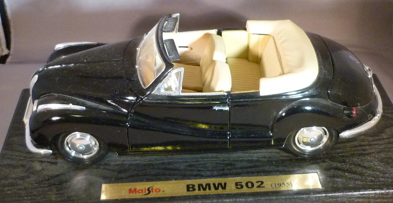 Modelauto BMW 502 metaal