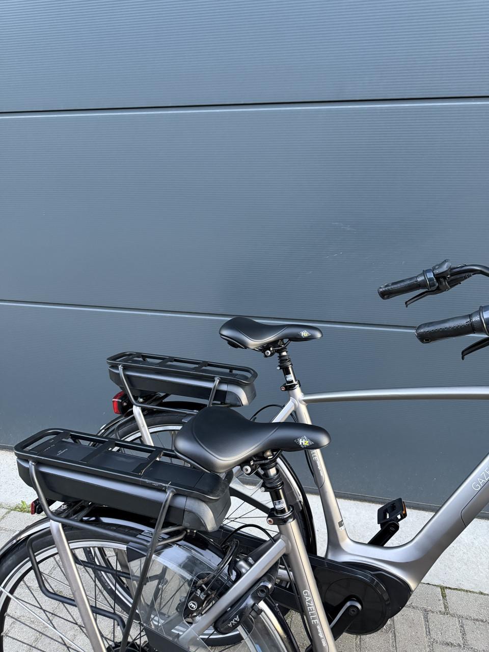 Set Gazelle orange C310 middenmotor elektrische fietsen 400WH