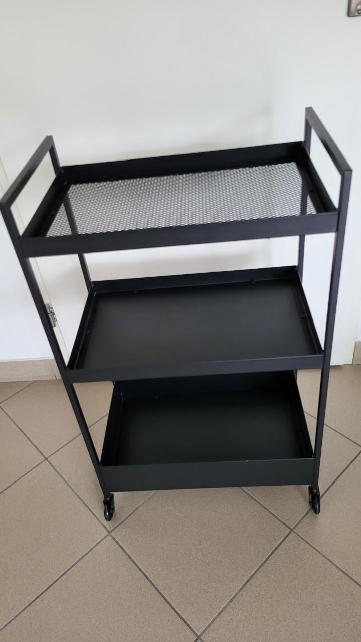 IKEA Nissafors roltafel zwart