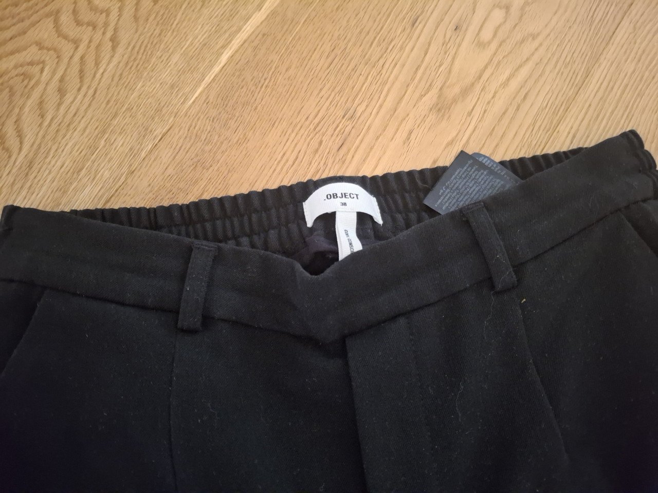 Mooie zwarte broek van Object