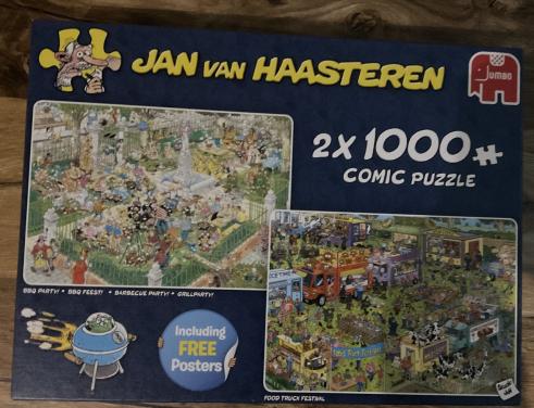 Puzzel Jan van Haasteren 2 x 1000