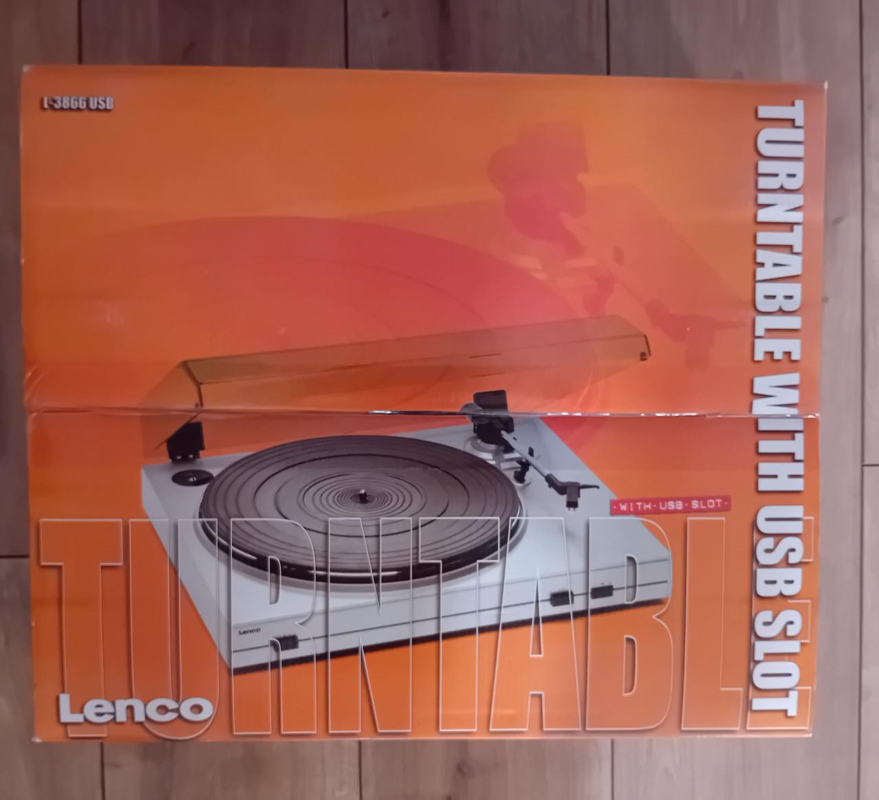 Nieuwe Lenco platenspeler usb