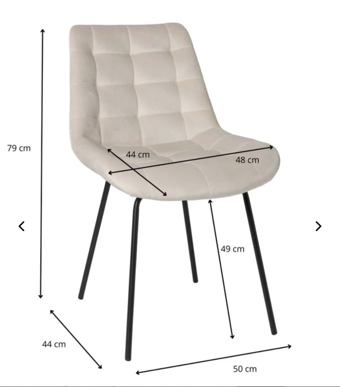 Eetkamerstoelen 6x