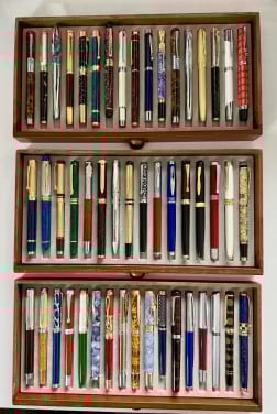 50 vulpennen 🖋️ in opbergkastje
