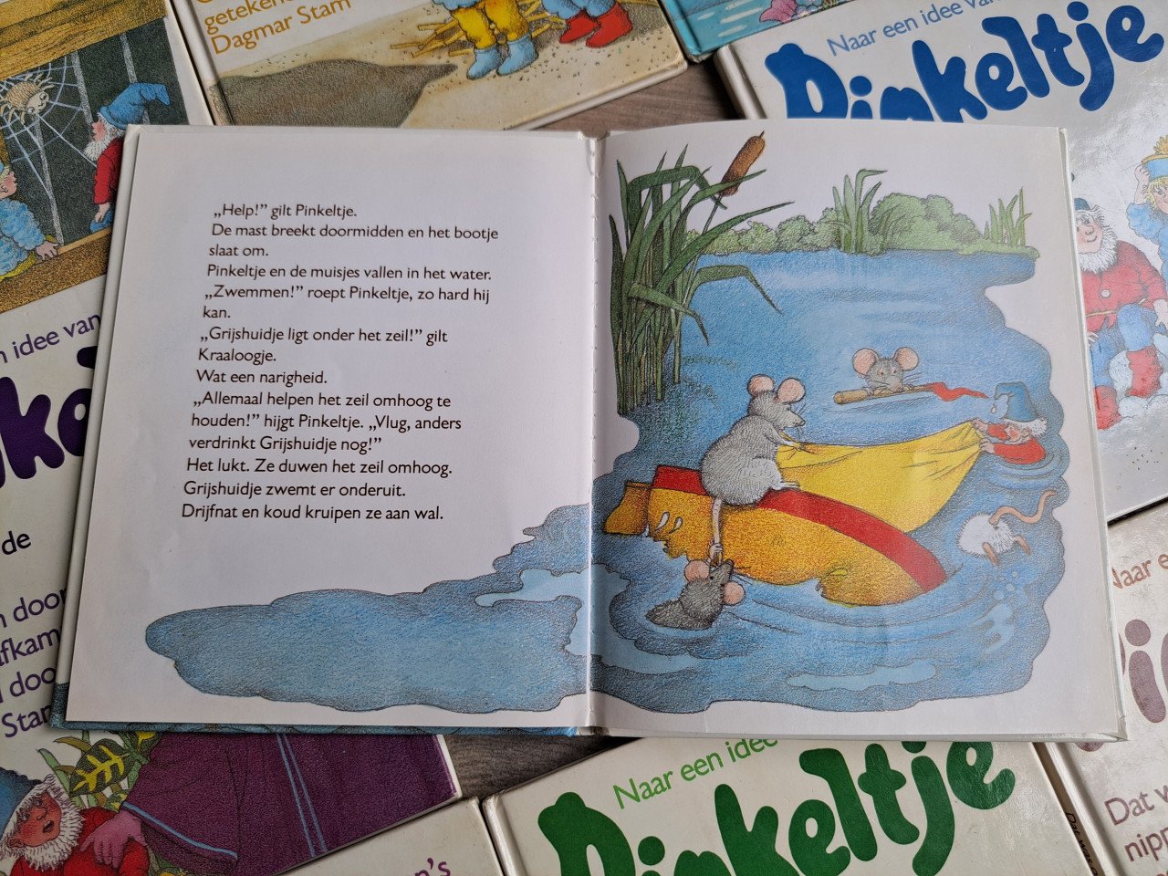 Pinkeltje boekjes ( kleine versie met kleine (voorlees) verhaaltjes