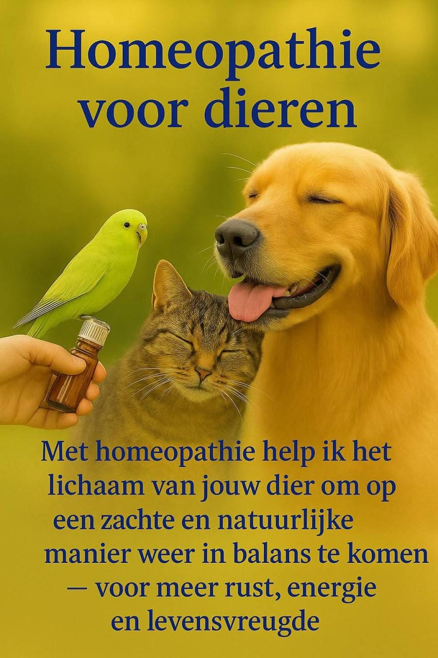 Homeopathie voor dieren