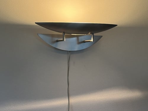 2 design wandlampen (halogeen)