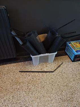 Kattengaas en kattenbeugels