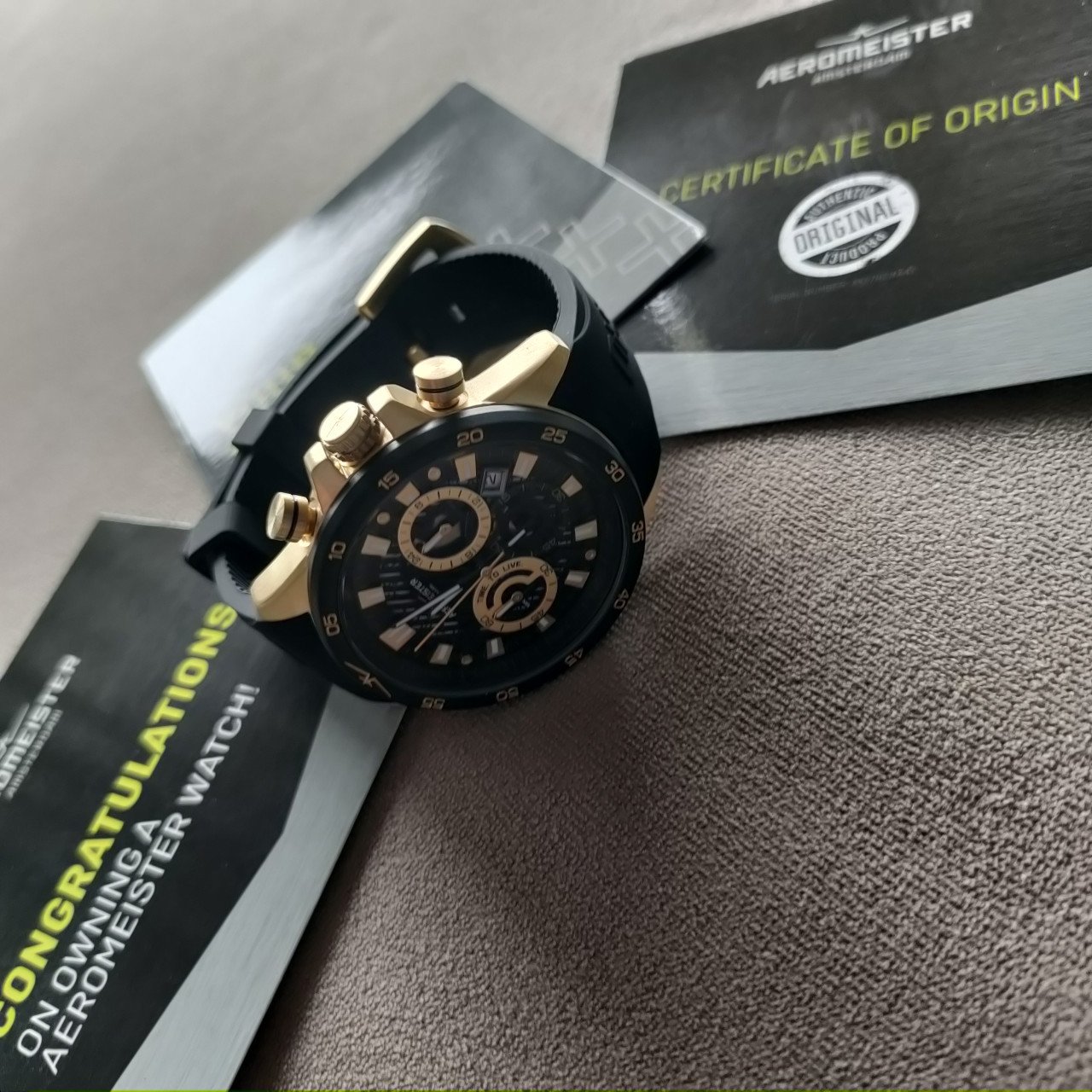(Nieuw) herenhorloge Aeromeister