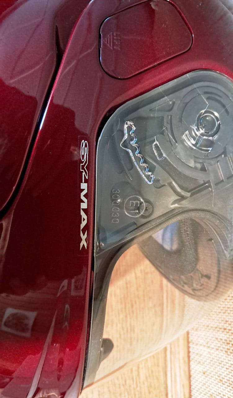 Motorhelm HJC sy-max systeemhelm m 58 met accessoires