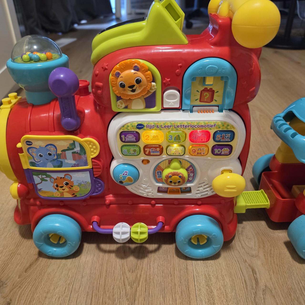 Vtech trein compleet zo goed als nieuw