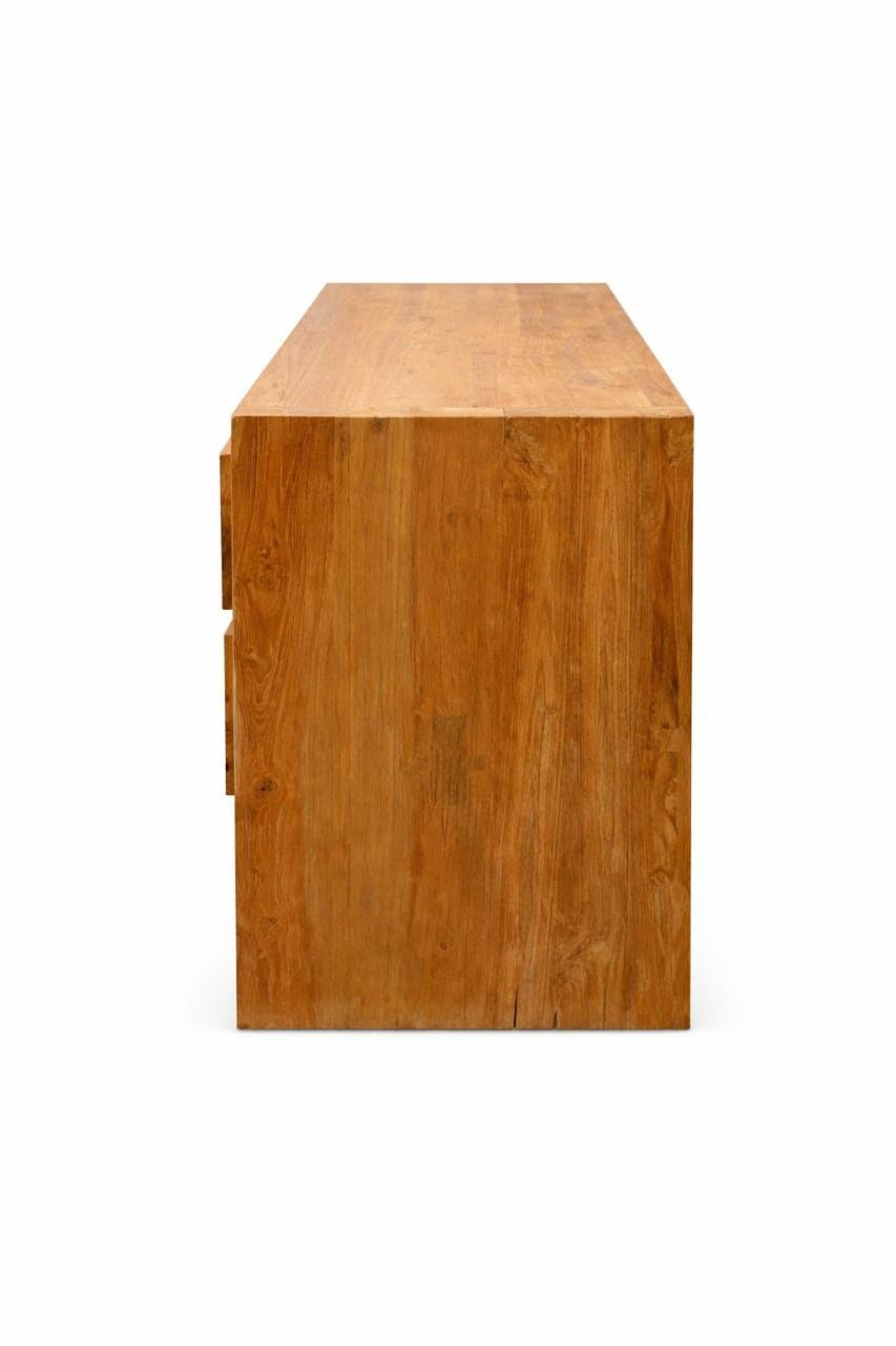 Teak Dressoir/TV-meubel – 6 lades