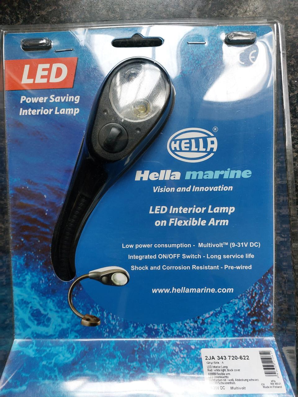 12/24 volt Interieurlamp Hella Marine