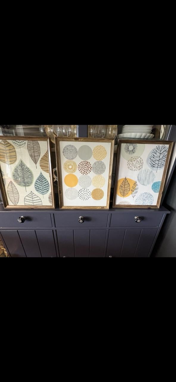 Set van 3 Design lijstjes