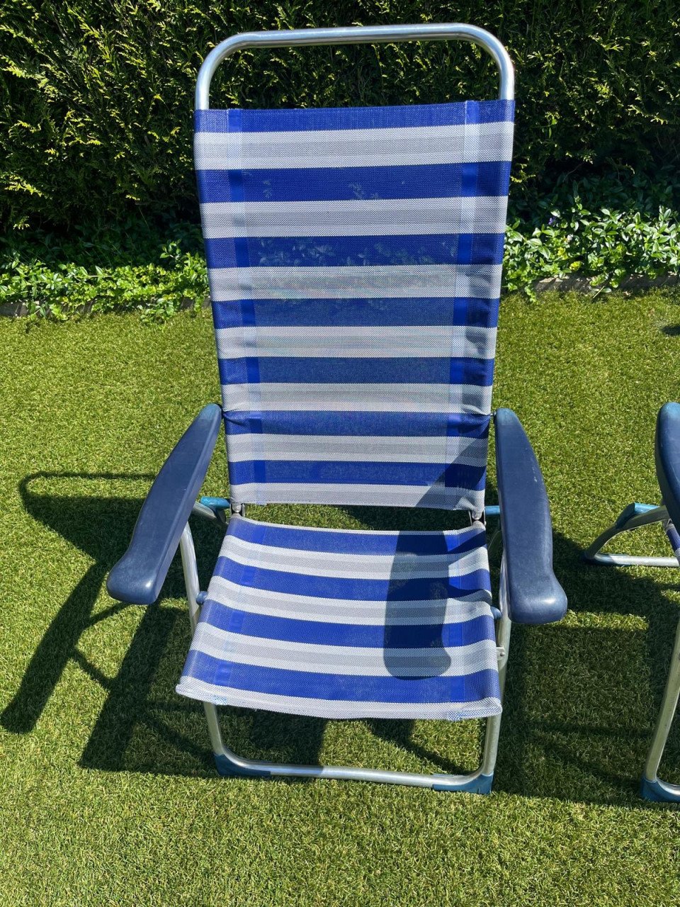 2 Crespo campingstoelen lichtgewicht gebruikt