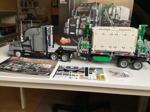 Lego Technic set 42078 Mack Anthem, in nieuwstaat, 1x gebouwd.
