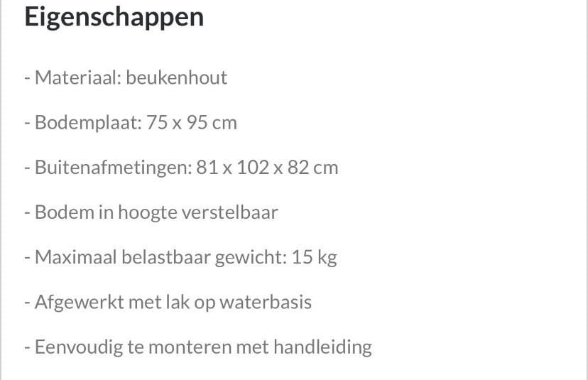 Te Koop, Box Bopita Brent