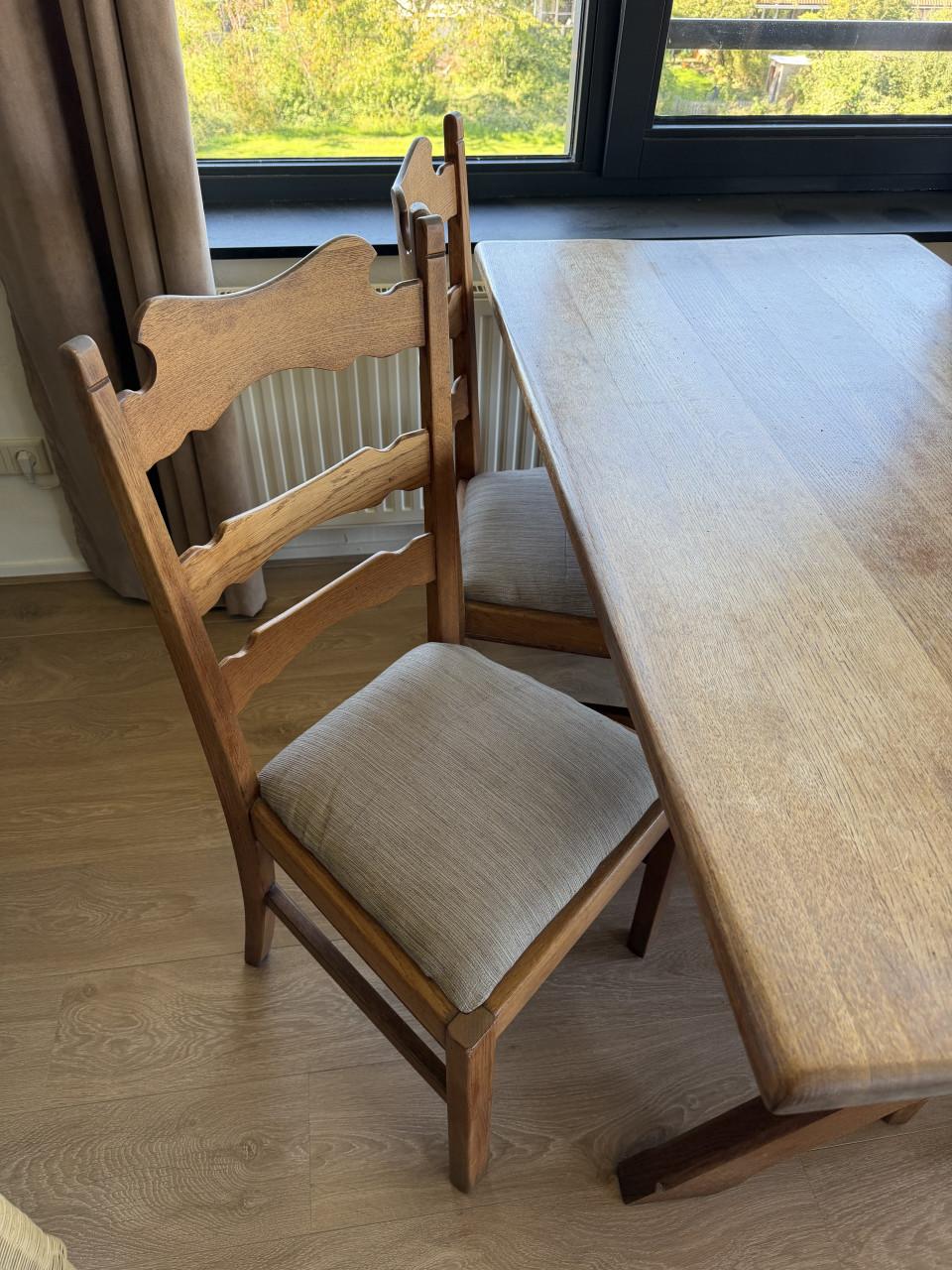Eettafel 4 stoelen