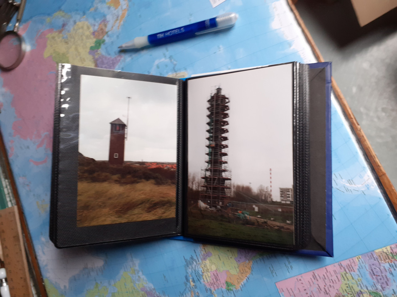 88 Vuurtorens - 10x15 cm in foto insteek map