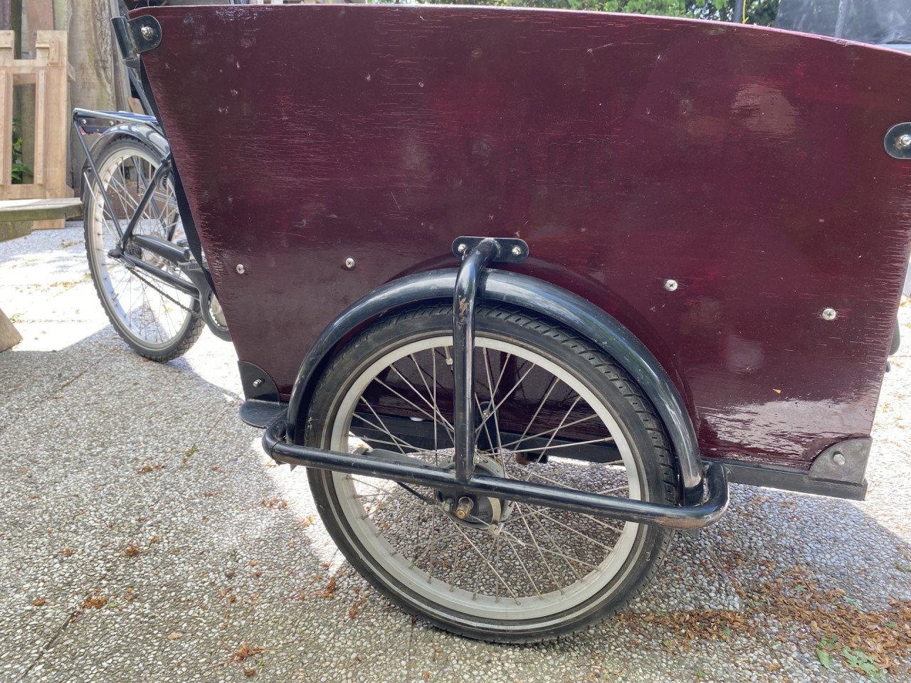 Babboe Big bakfiets 1e gen. - nieuw in de lak, technisch als nieuw!