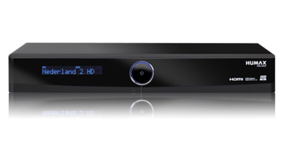 Humax Full HD digitale ontvanger, type IHDR-5400C met 1 Tb Harde Schijf