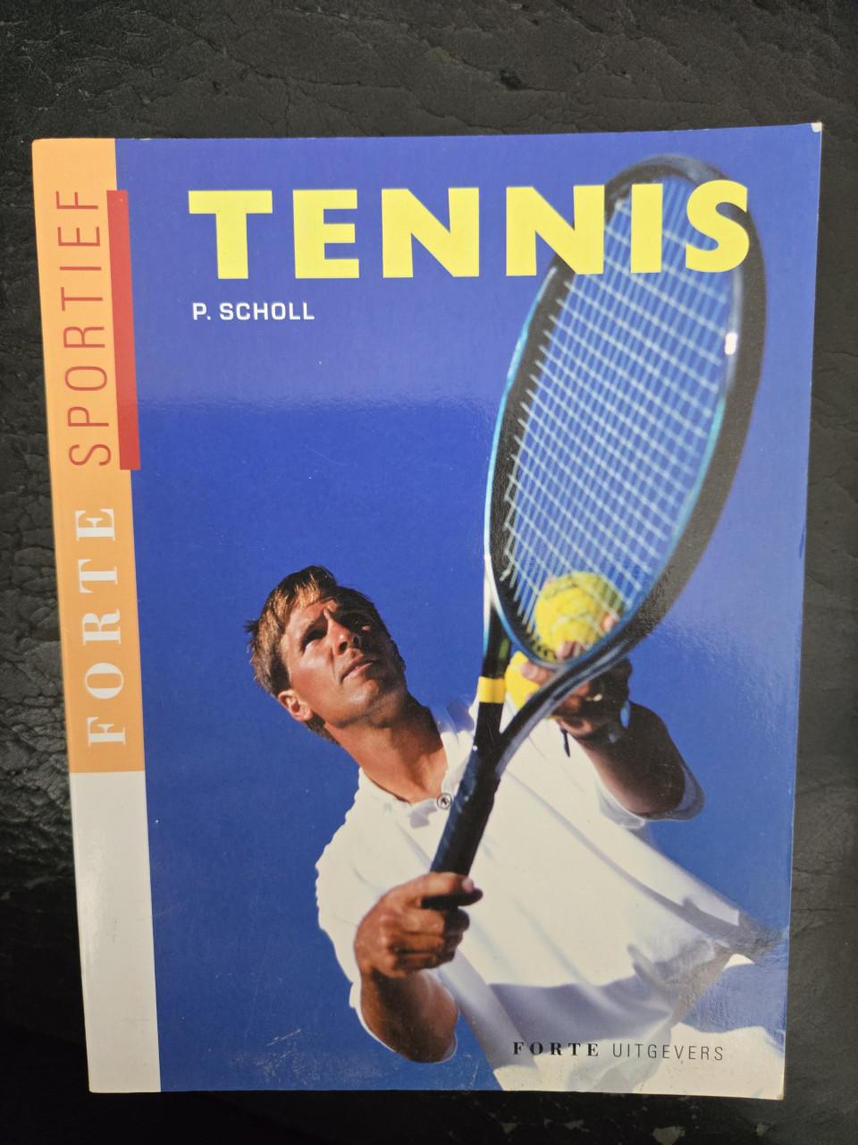 Boek Titel: Tennis / Forte Sportief Auteur: P. Scholl