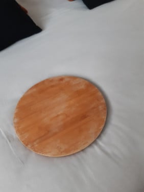 Houten plank geen koeriersdiensten