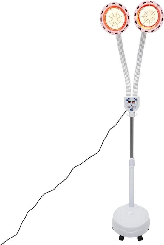Warmtelamp twee koppig