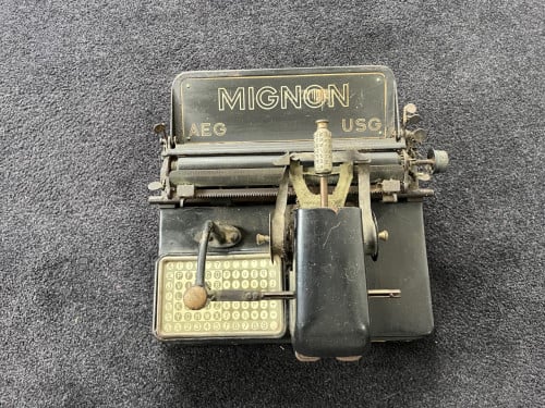 Antieke schrijfmachine