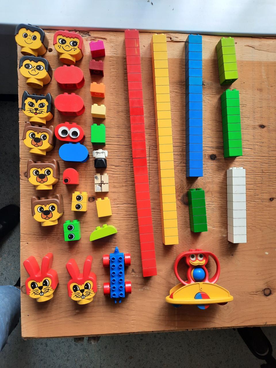 Setje Duplo blokken origineel Lego Duplo