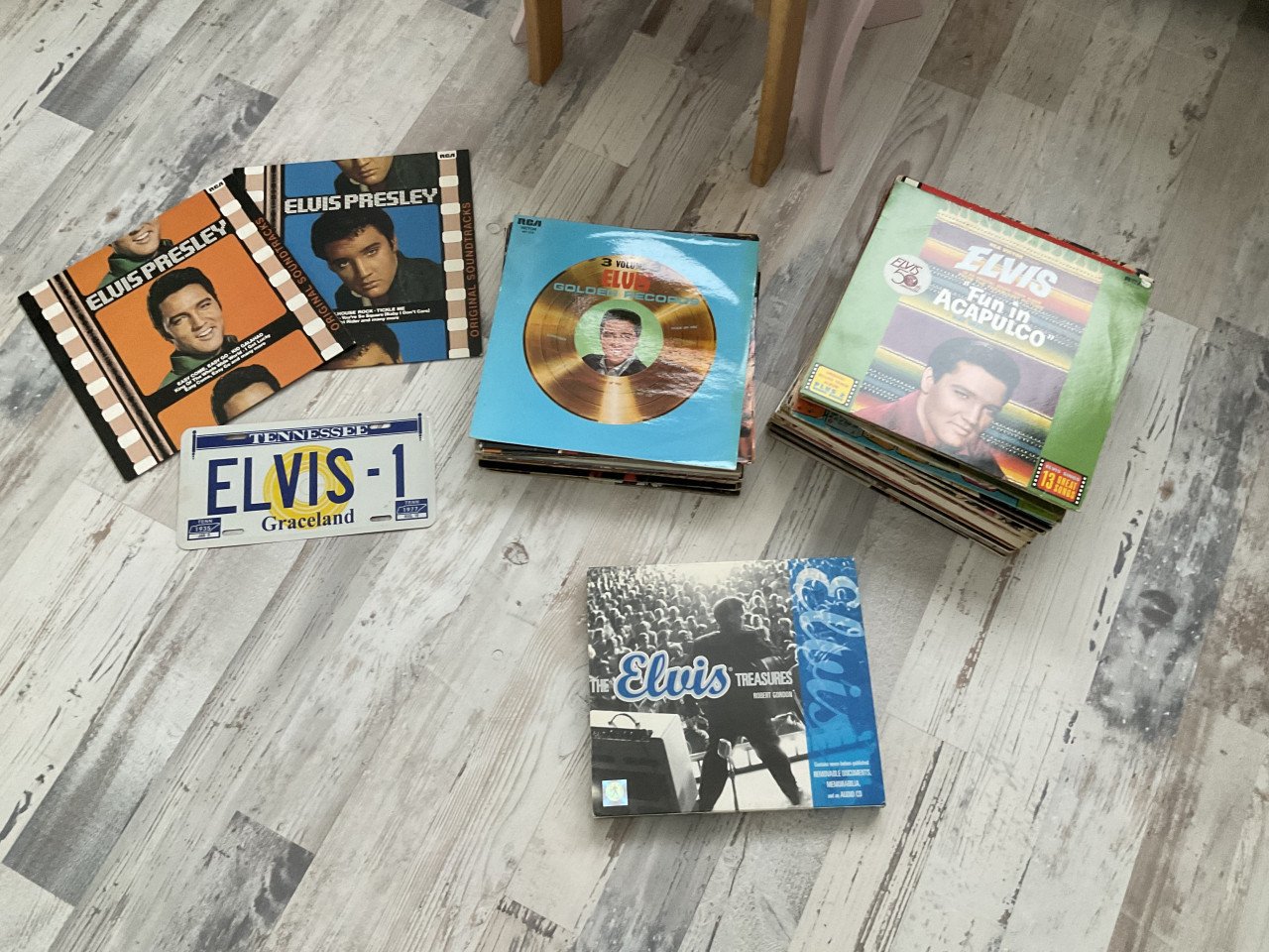 Cd's en vinyl te koop.