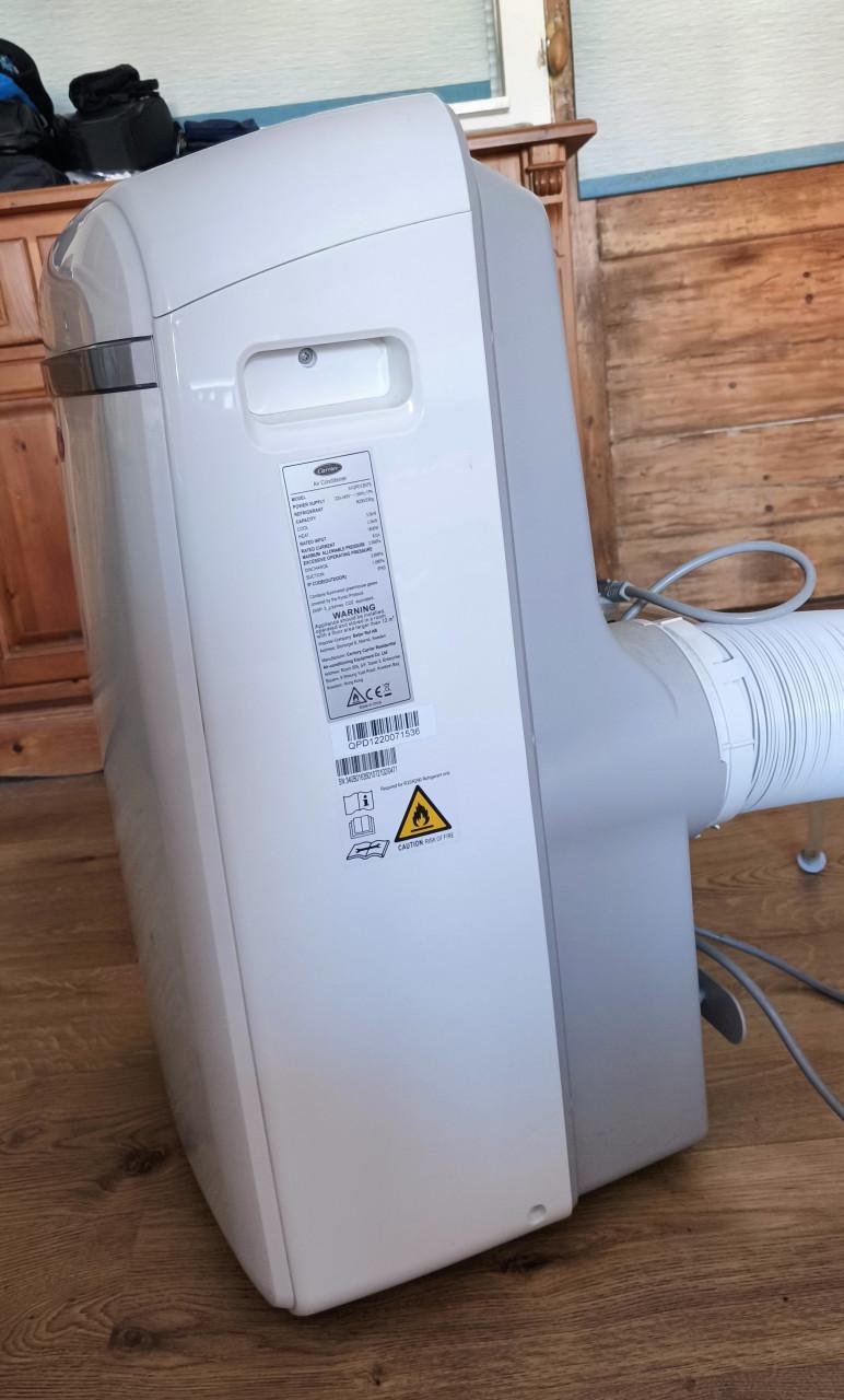 Te koop aangeboden Carrier airco / verwarming / lucht ontvochtiger.