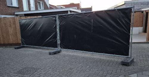 Te koop 4 Bouwhekken incl zeilen