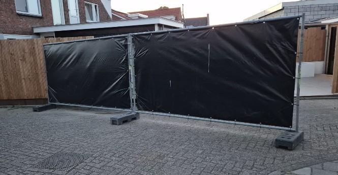 Te koop 4 Bouwhekken incl zeilen