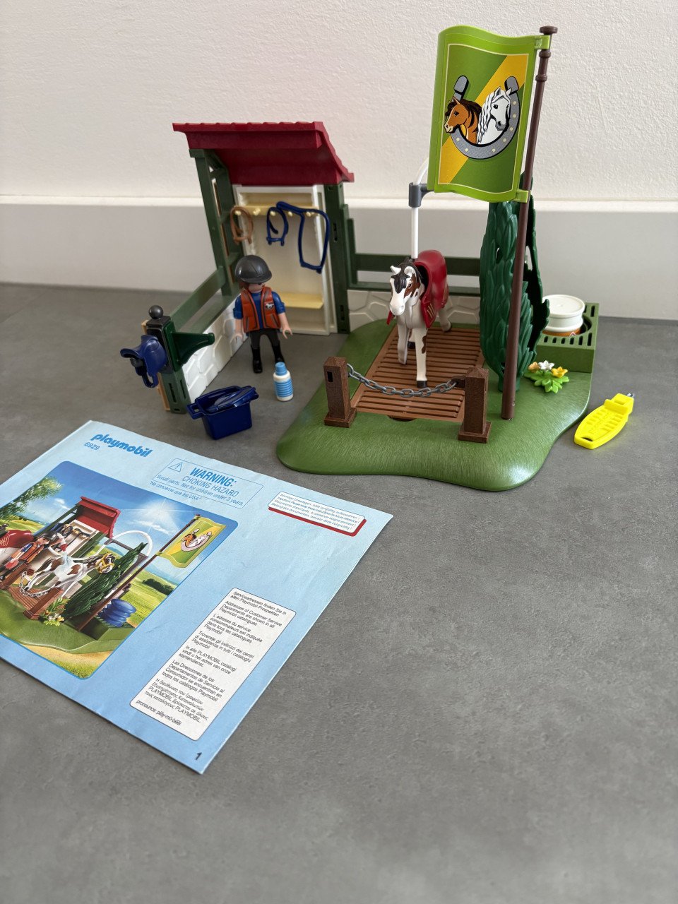 Playmobil Paardenwasstraat