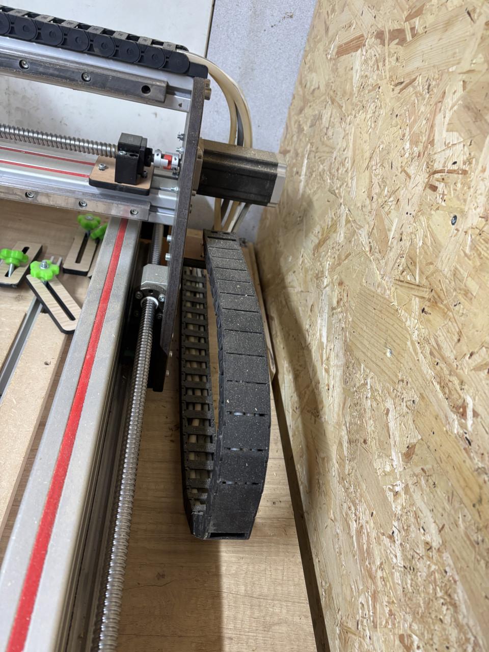 CNC frees werkgebied 60x90cm, 1,5kw spindel, Nema 23