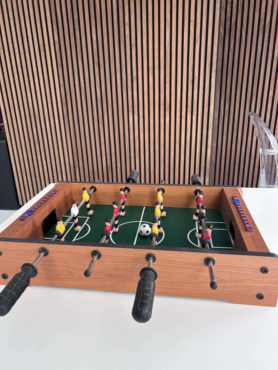 Vintage mini tafel voetbal