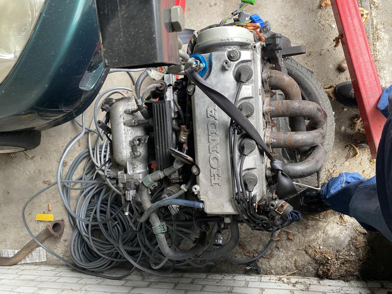 Motorblok Honda d15z6 vtec-e, d15 vtec