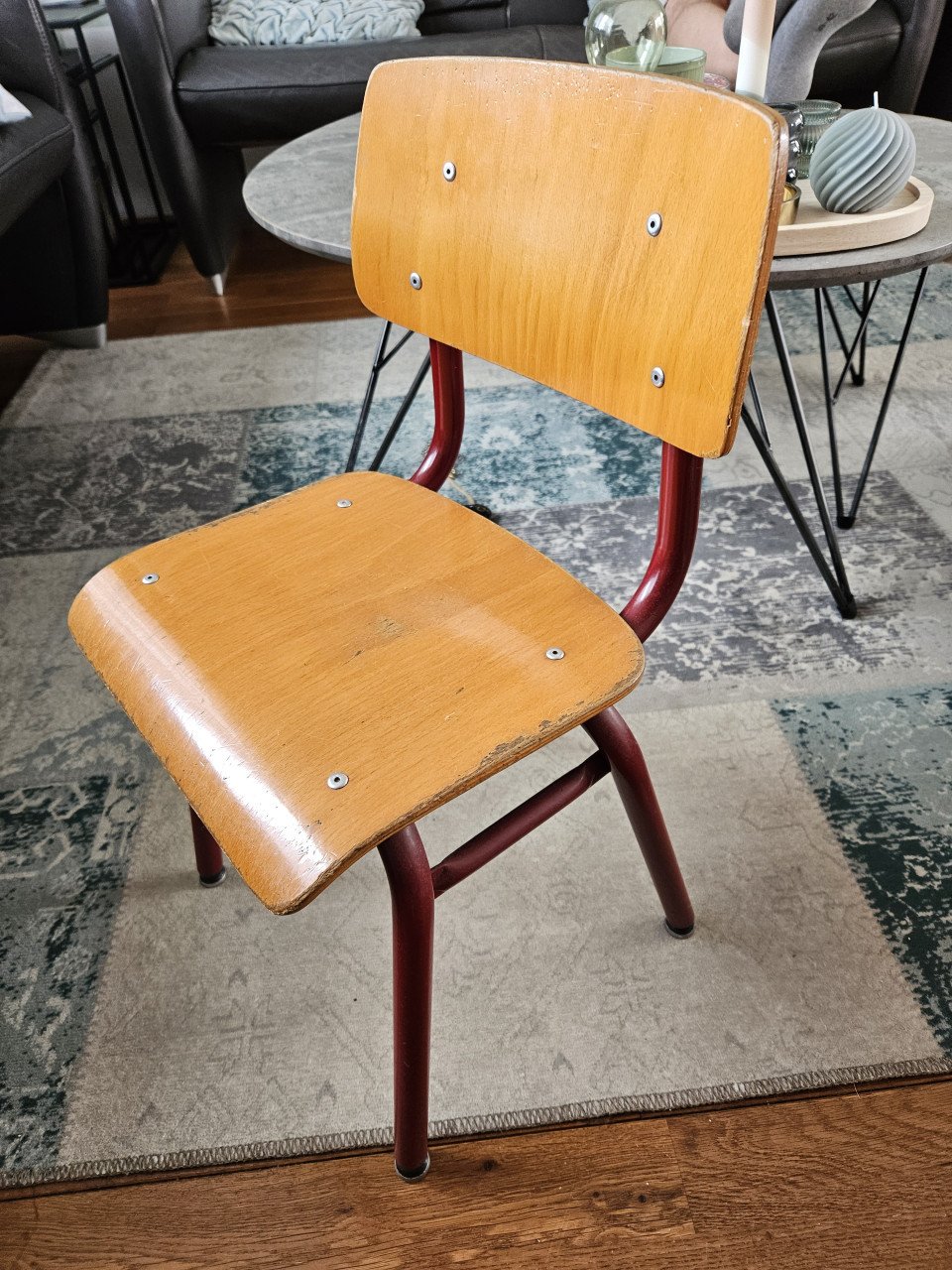 Schooltafeltje met stoeltje