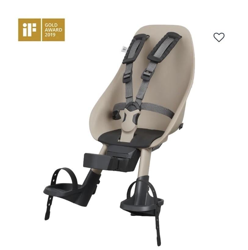 Urban iki fietsstoel voor met windscherm