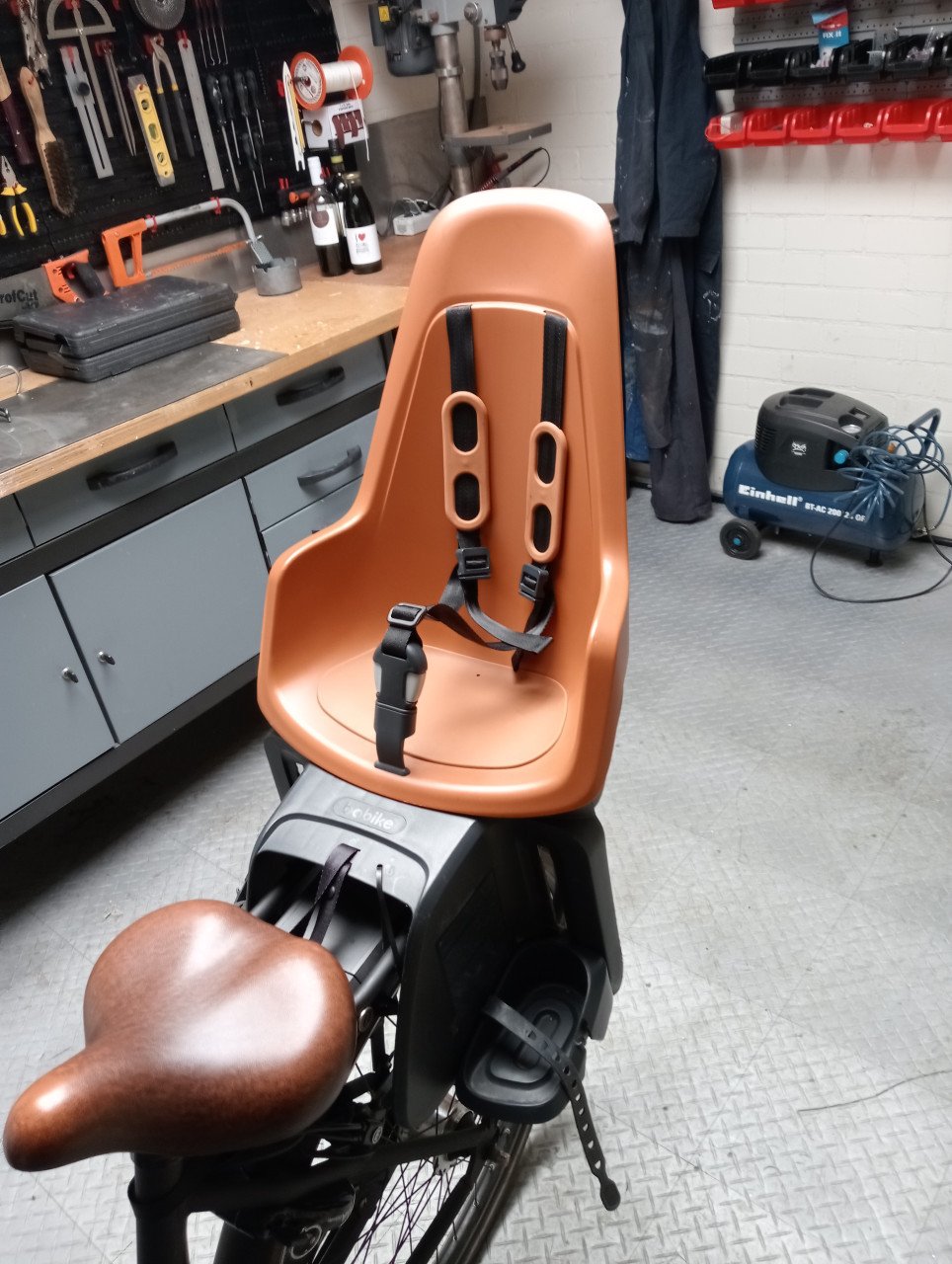 Bobike achterzitje tekoop. Z.G.A.N!