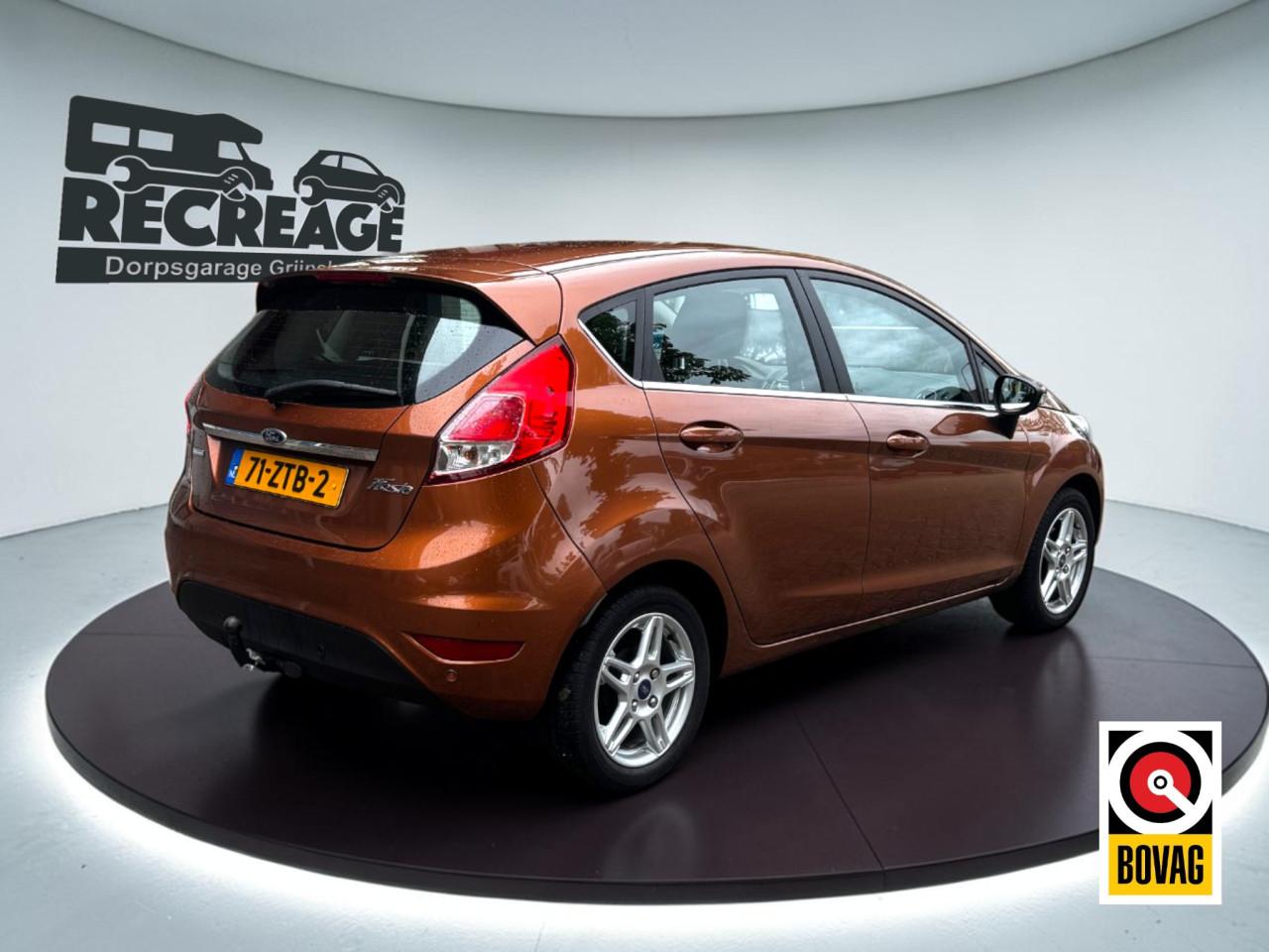 Ford Fiesta Titanium – compact van buiten, groots in comfort.