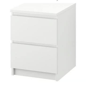 2 Nachtkastjes Ikea