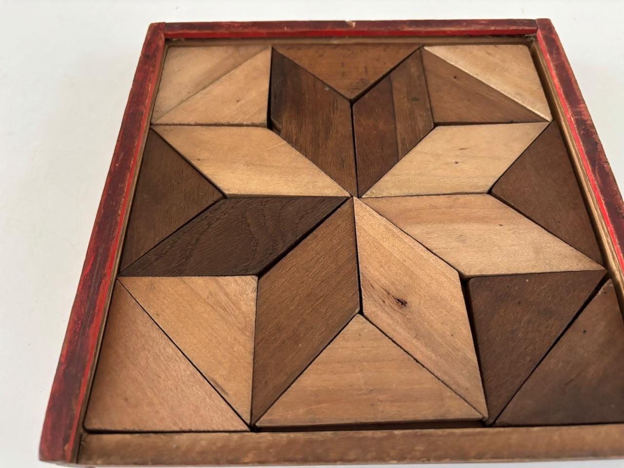 L'art de PARQUETER of parket puzzel